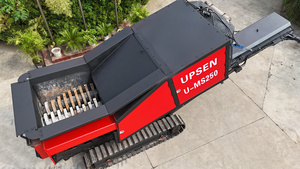 Upsen Ums250 chất thải di động Shredder phá hủy máy tái chế - Product Image 5