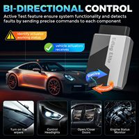 Escáner de Diagnóstico para Auto BT OBD2, Protocolo CANFD, FCA AutoAuth, Actualización de por Vida, KINGBOLEN Ediag Elite