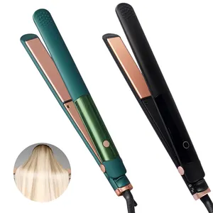 Salon Equipment LCD Display High Heat Mac Hair Iron Straightener Professional Flat Iron Hair Straightener
