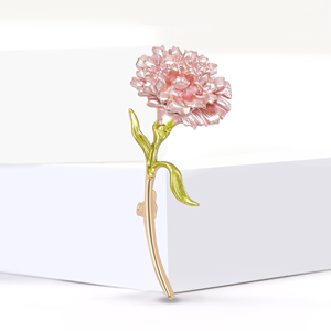 Fashion Multi-color Carnation Flower Brooch Women's <b>Accessories</b> Plant Brooch Plant Flower Suit Chest Flower Jewelry <b>Accessories</b> - Product Image 3