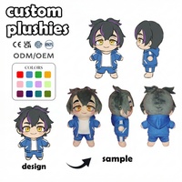 Fabricant de jouets en peluche personnalisés, faible MOQ, personnage animal style Chibi en survêtement, mascotte de club sportif, peluche haltère kettlebell personnalisée