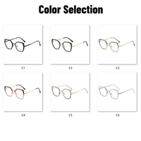 Lunettes de soleil œil-de-chat oversize tendance pour femme, branches métalliques, verres photochromiques UV400 à teinte automatique, pour la conduite et l'extérieur, commande en gros