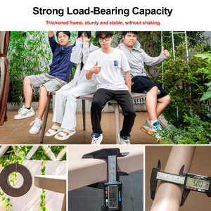 Bán buôn Patio ăn đặt chống ăn mòn và thời tiết kháng bàn ghế ngoài trời và ghế cho vườn - Product Image 5