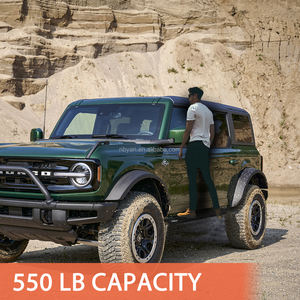 Pasos laterales atornillados para <span class=keywords><strong>Ford</strong></span> <span class=keywords><strong>Bronco</strong></span> 2021-2025, estribos de 4 puertas, acero resistente, resistente - Product Image 6