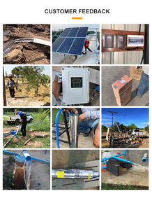ปั๊มสกรูโรตารี่พลังงานแสงอาทิตย์ 24V 36V DC โครงสร้างสแตนเลส มอเตอร์ลวดทองแดง 100% แรงดันสูง อัตราการไหล 800-18000 ลิตร/ชั่วโมง - Product Image 6