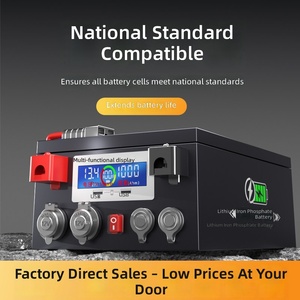 Batterie LiFePO4 spécifique aux véhicules de loisirs TQ-<span class=keywords><strong>FCDC</strong></span> 12V/24V/48V, cellules à lame haute capacité, stockage d'énergie extérieur haute puissance - Product Image 5