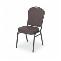 Chaises de banquet empilables en tissu gris, durables, d'occasion, à vendre - Hôtel, hôpital, appartement, parc, salon, atelier et entrée