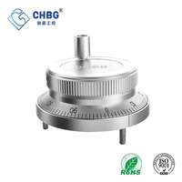 CHBG 100 ppr 24V 60mm de diamètre, roue à main électronique, roue à main, encodeur MPG CNC générateur d'impulsions, composant actif