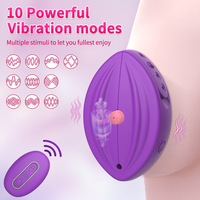 Vibrierende Nippel klemmen, Sexspielzeug Vergnügen Frauen Nippel Spielzeug für Paare, Fernbedienung Tragbarer Vibrator mit 10 Modi Sexspielzeug