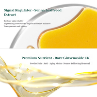 Lot de masques faciaux en gros sous marque privée pour masque facial coréen avec pochette de rangement pour masques
