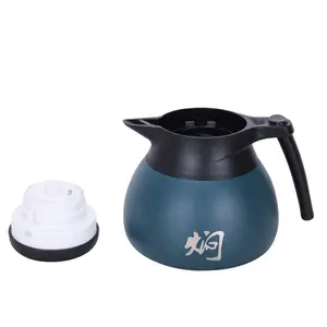 GiNT 1.2L Thermos Pot à thé alimentaire à double paroi en acier inoxydable Flacons à vide GiNT 2L Café Thermos Pot à eau alimentaire