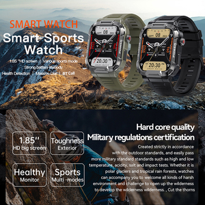Nouvelle montre connectée MK66 pour l'extérieur, surveillance de la santé, réveil, rappel de sédentarité, suivi sportif, montre intelligente pour femmes et hommes - Product Image 2