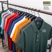 Chemises Polo pour Hommes en Gros, Chemises Polo en Coton de Haute Qualité, T-shirts Brodés Personnalisés, Uniformes de Travail, T-shirts pour Hommes, Vêtements