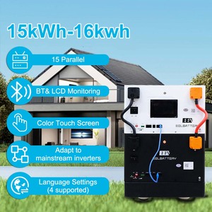 EEL V6-Pro 16-17 KWH 16S 51.2V Pacco Batteria Nuovo con Interruttore e Fusibile Integrati, Celle LiFePO4 EVE MB31 330Ah + BMS JK-V19 200A - Product Image 1