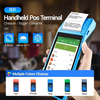 HONGWEN 5,5 Zoll Touchscreen Android 8.1 Handheld POS-Terminal POS-Gerät mit 5000mAh Akku 3G WLAN Bluetooth USB