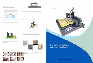 Plataforma de Impresión Inteligente de Escritorio con Eje XY, Máquina Codificadora Multiusos con Bandeja para Huevos/Componentes Electrónicos, Pantalla de 5 Pulgadas - Product Image 2