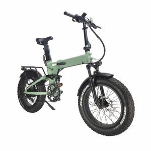 Naicisports 20 Inch Aluminum Folding E-Bike 500W Motor 7-Speed Lithium Battery Front+Rear... - with Spare Bundle - Product Image 1