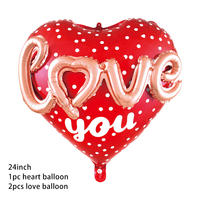 Ballons en aluminium de 22 pouces pour décoration de fête d'anniversaire, ensemble flottant, fournitures de décoration de scène, vente en gros