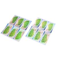 Glanzende laserfolie zelfklevende stickers Levendige fruitprint Anti-vervaging Etiketten voor identificatie van verse landbouwproducten