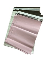 Sacs d'expédition en polyéthylène mat, auto-adhésifs, imperméables, pour courrier, impression de logo personnalisée