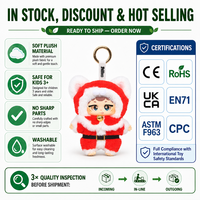Porte-clés en peluche direct usine, boîte surprise, ours de dessin animé mignon, pendentif en peluche à collectionner, breloque de sac, cadeau promotionnel