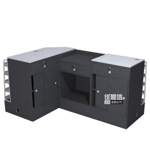 Kassier Gebogen Marmer Afmetingen Receptie - Product Image 3