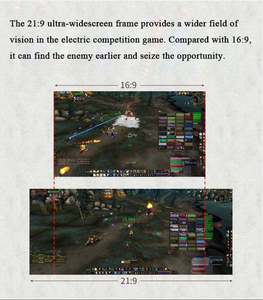 Chơi game 27 32 34 38 inch 16:9 <span class=keywords><strong>LCD</strong></span> màn hình 144Hz 165 Hz 2k 4k Máy tính hiển thị RGB Light Bar chơi game màn hình Màn hình - Product Image 5