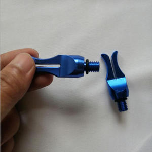 Aide au lancer de ligne métallique bleue pour la pêche en eau douce, accessoires de pêche, dispositif de lancer pour gros objets - Product Image 1