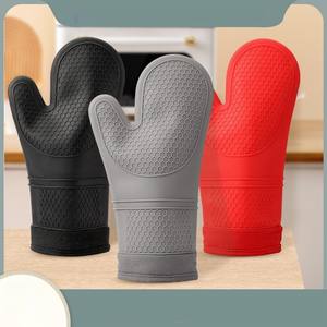 Gants de cuisine antidérapants résistants à la chaleur avec doublure en coton isolant pour la pâtisserie professionnelle et la décoration de gâteaux - Product Image 4