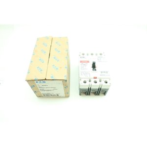 Disjoncteur à boîtier moulé Eaton HFD3070 70A 3P, thermique-magnétique, 600V AC, montage enfichable - Product Image 1