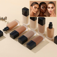 Fond de teint liquide bio hydratant en vrac imperméable CC crème mate crème de beauté correcteur pour peau foncée maquillage en gros