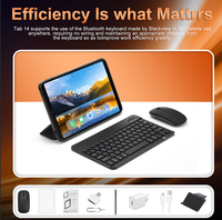 Nueva Tablet Android 15 de 10.1 Pulgadas con Pantalla Perforada, 17 Pro, 5G, Doble SIM, Navegación GPS, 16MP+32MP, 16GB+1TB, FHD+ 2560x1600