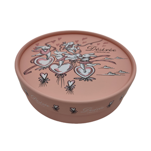 Boîte-cadeau de mariage haut de gamme écologique imprimée personnalisée 2mm feuille de papier ondulé rose pour emballage de bougie en chocolat expédition de nourriture - Product Image 2