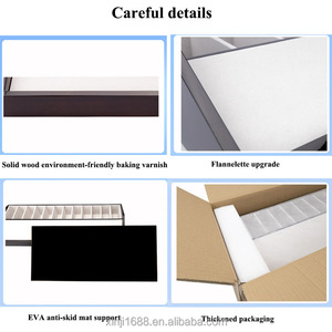 Présentoir de ceintures en bois pour magasin de détail, organisateur de ceintures à 12 compartiments, présentoir de <span class=keywords><strong>comptoir</strong></span>, présentoir de ceintures en <span class=keywords><strong>cuir</strong></span> - Product Image 2