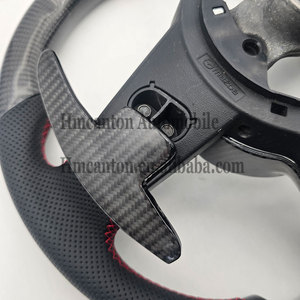 พวงมาลัยหนังทำจากคาร์บอนไฟเบอร์สำหรับพวงมาลัยรถยนต์ CX5 CX4 CX3 - Product Image 4