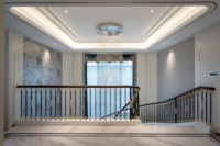 Fantaisie bricolage intérieur doré en alliage d'aluminium balustrades et mains courantes poste colonne garde-corps pour escalier