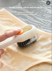 Multi-use High Quality Soft Bristled Shoe Brush Automatic Liquid Adding Shoe Brush Household Cleaning Tool - Product Image 4