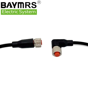 Nhà Máy M12 3 4 5 8 12pin PVC Pur Pur e-chuỗi dòng nữ cáp kết nối 2A đánh giá cho dây kết nối - Product Image 6