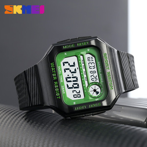 Skmei Sport Watch 2022 Dual Time Water Resist <b>Led</b> Flashlight Unisex Outdoor Electronic Watch - Product Image 4