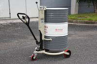 Carretilla para Manipulación de Barriles Xingzhou Cpd35 con Capacidad de 350 kg, Certificación CE e ISO, y Garra Ajustable para Barriles de 60-220 L
