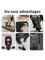 Appareil de fitness multifonctionnel pliable en métal RS pour l'escalade, machine de sport d'intérieur pour la maison, équipement de mise en forme et d'amincissement corporel