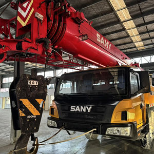 Grue mobile télescopique SANY STC400T d'occasion, 40 tonnes, flèche de 43,5 m, moteur, pompe et système PLC pour toutes conditions routières - Product Image 1