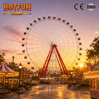 Fabricants chinois de grandes roues de 65 m, manèges de grande roue pour parcs d'attractions, équipement extérieur