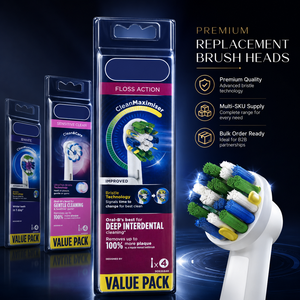 Têtes de rechange pour <span class=keywords><strong>brosse</strong></span> à dents électrique, multi-variantes, douces, nettoyantes en profondeur, au <span class=keywords><strong>charbon</strong></span>, pour enfants, pour usage hôtelier et extérieur, couleur - Product Image 2