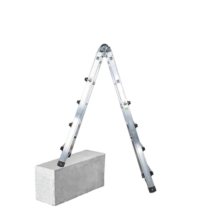 Scala Telescopica in Alluminio 3+3 Gradini Profilo 67 mm - Product Image 4