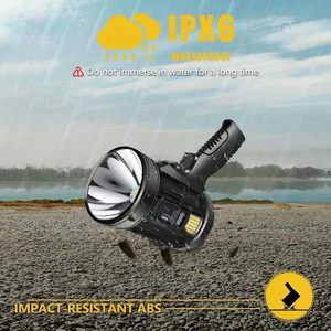 High-lumen <b>Spotlight</b> Hot Sales Portable Smart Led Hunting Flashlight Spot Light Defense New Design - Product Image 2