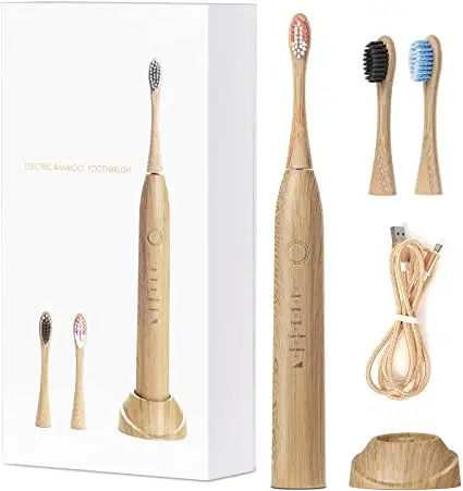 Brosse à dents en bambou biologique, Logo personnalisé, meilleure vente