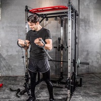 ZJFIT Z-97 Machine Smith multifonction en acier pour la maison – Équipement de gym, rack à squats, power rack – Entraînement de force durable 140 kg