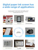 Écran électronique E-Ink ultra-fin passif à rafraîchissement rapide de 4,2 pouces, fabricant d'origine Hipoink, écran E-Ink 240x360