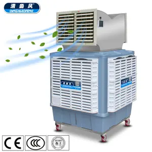 Evaporative 220v 2 tomadas de ar, 1.1kw, ar cooler, fabricante de ar condicionado industrial portátil, deserto